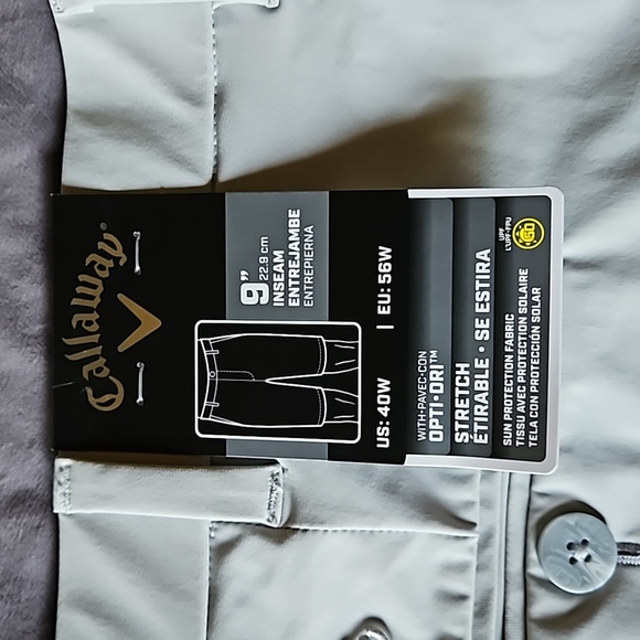 NEW - Callaway Golf Shorts - Mens - Picture 7 of 7